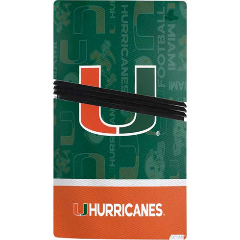 University of Miami U Hurricanes PS5 Pro Bundle Skin